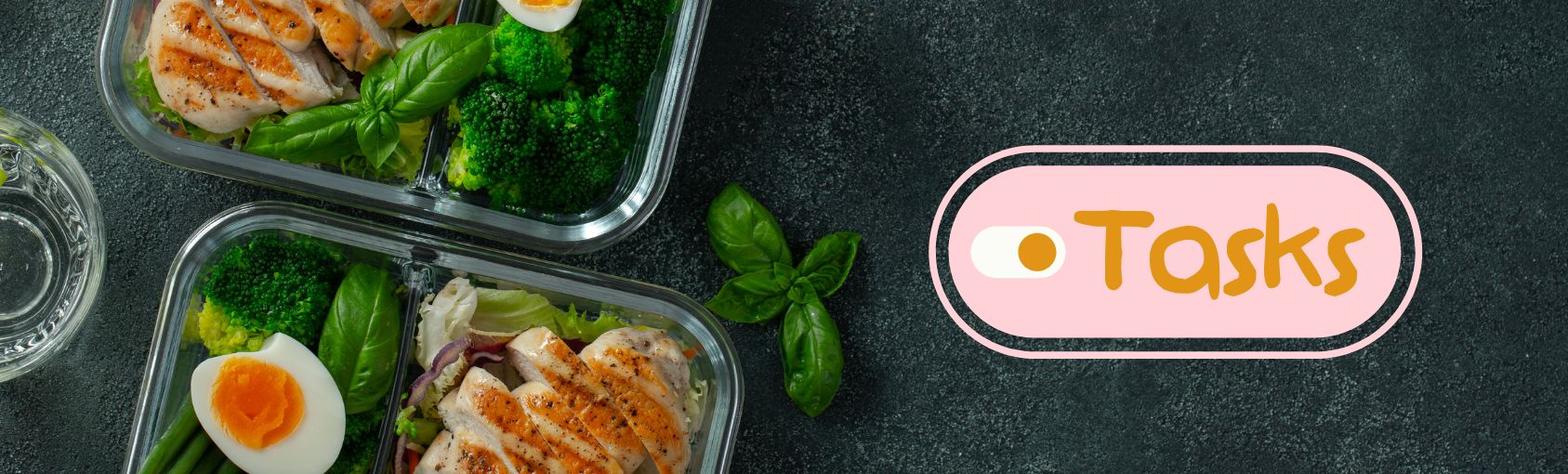 Meal prep food